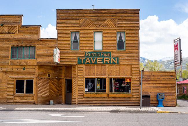 St. Thomas' summer square dances are held in the Frontier Room of the Rustic Pine Tavern, known as "the word's most unique bar."