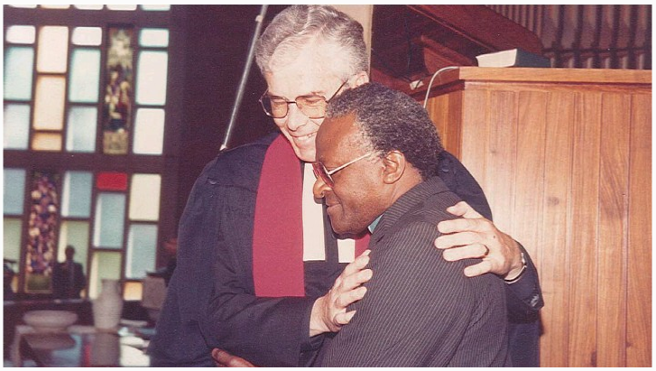 photo with Desmond Tutu