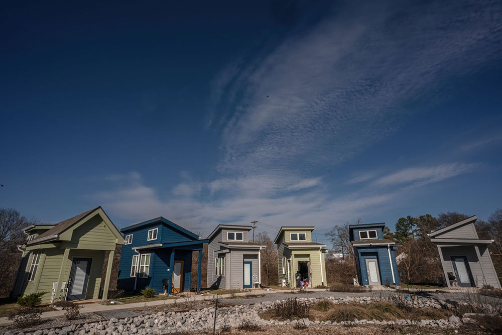 Tiny Homes exterior view