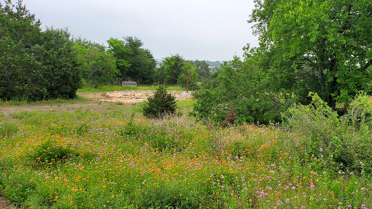 land with labyrinth