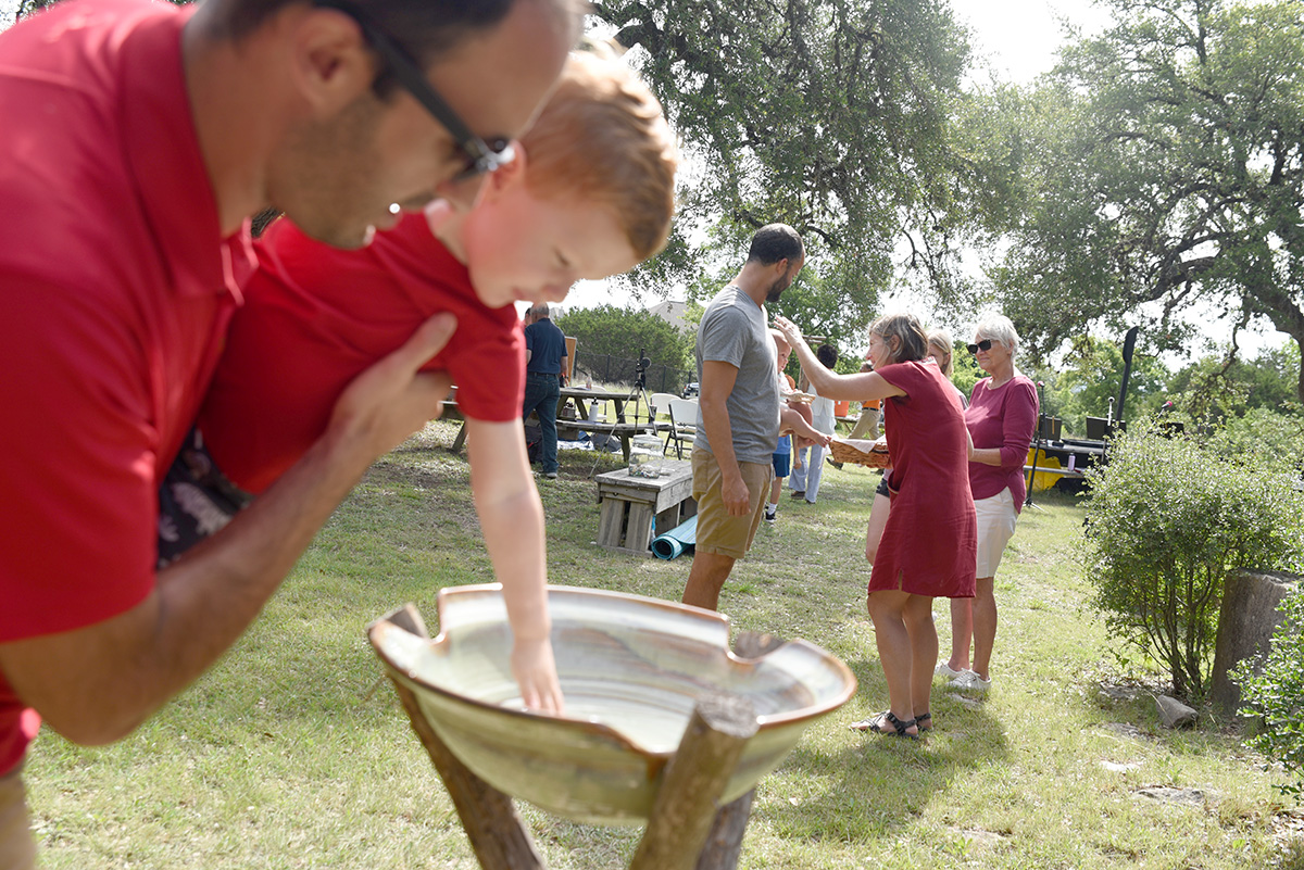 baptismal font