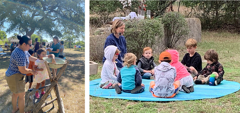 pastor and children's sermon