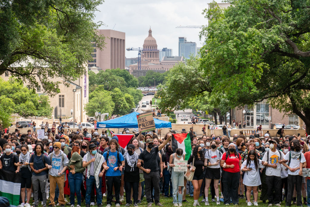 Getty Image student protest