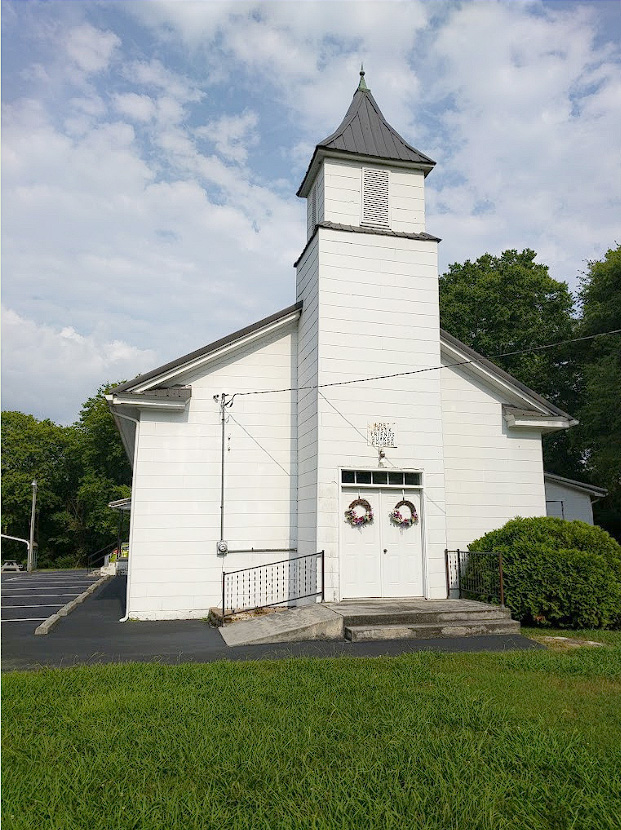 small white church