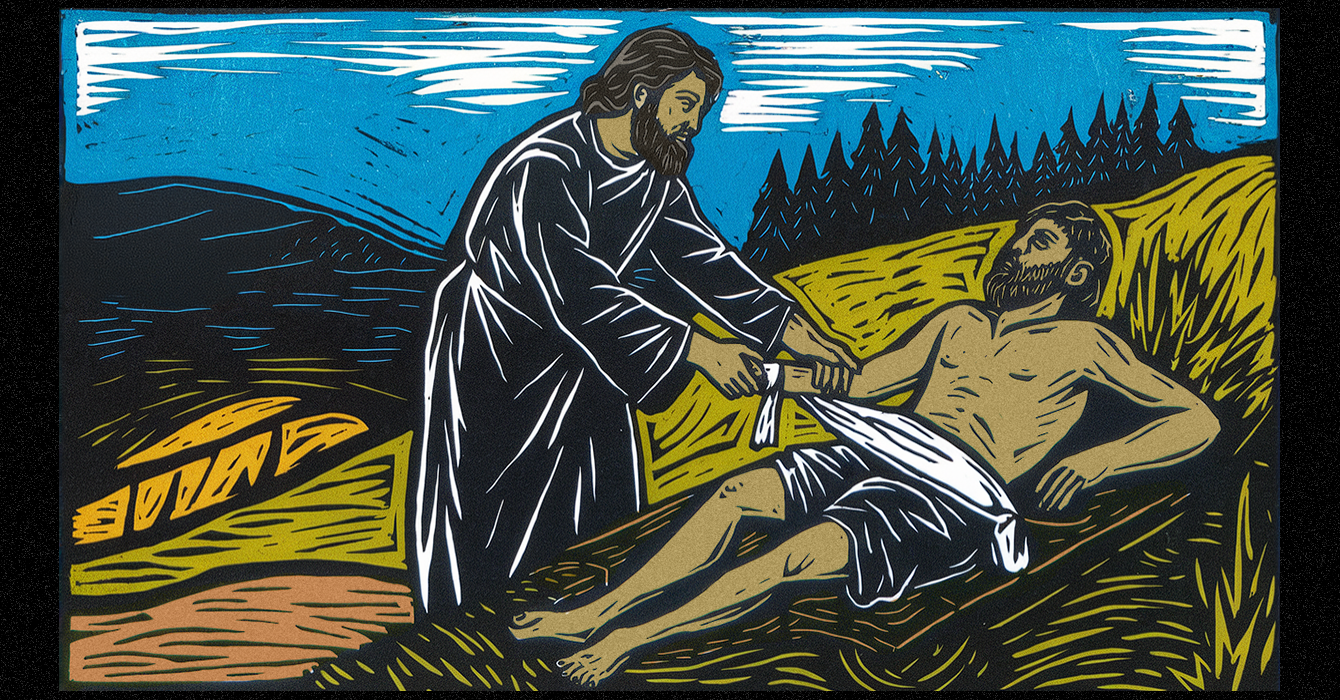 illustration of the Good Samaritan