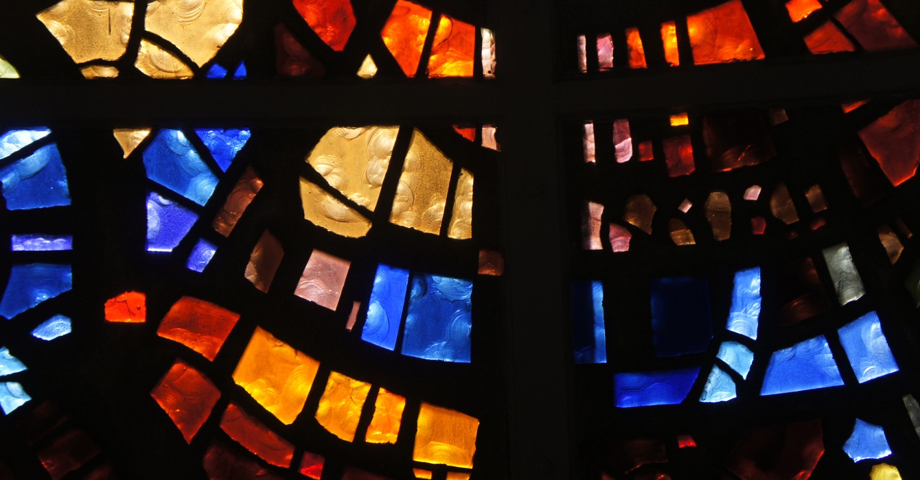 Image of a stained glass window