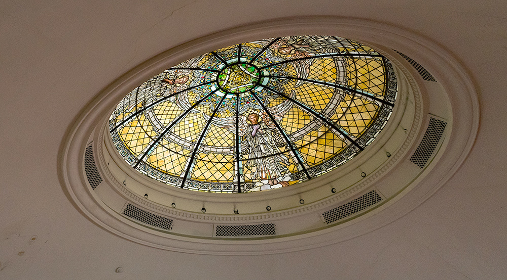 dome stained glass