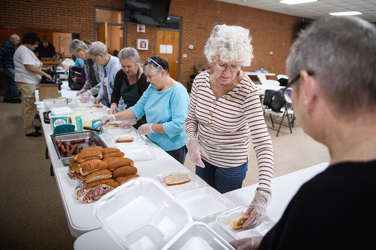 food ministry assembly line