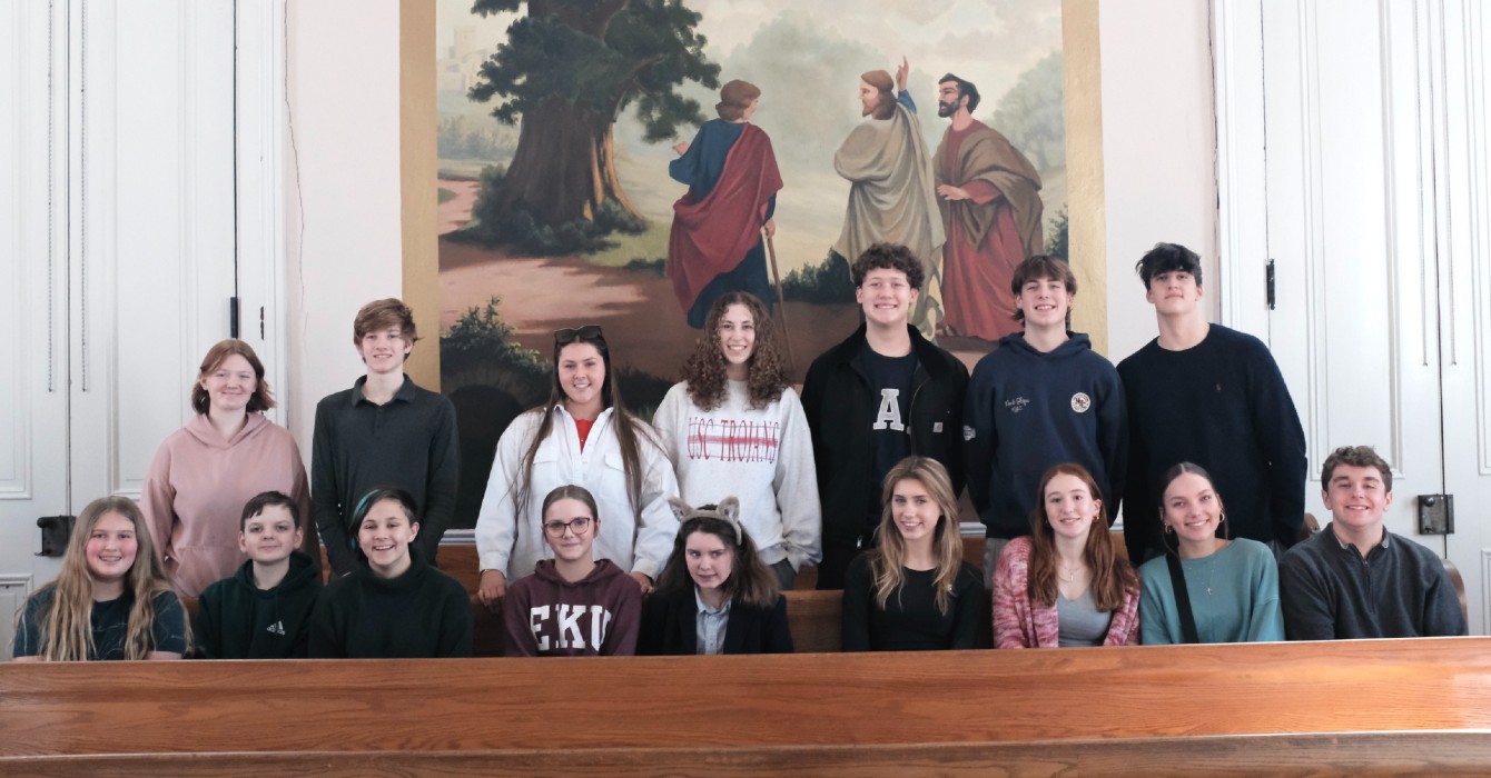 Photo of a youth group