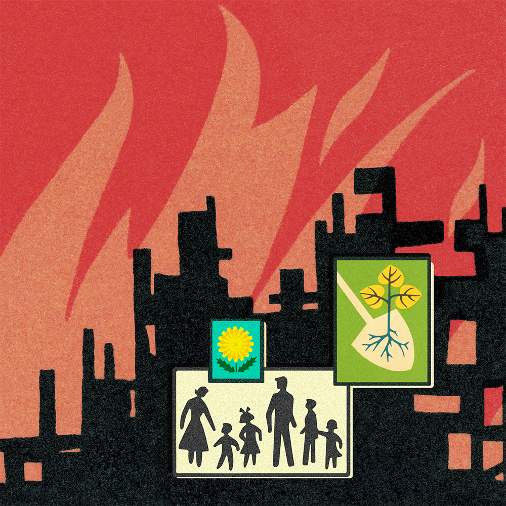 Gardening while the world burns