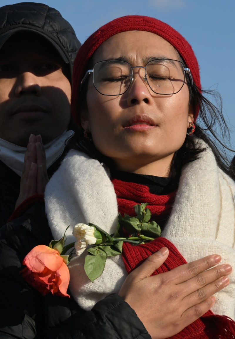 Photo of a woman in thought