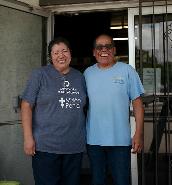 Miguel Estrada and his wife