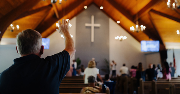 Image link to article: Signs of rebound: Church attendance shows first uptick in decades