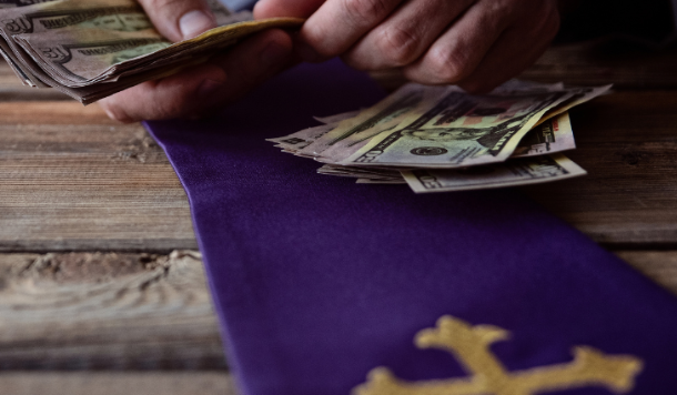counting cash