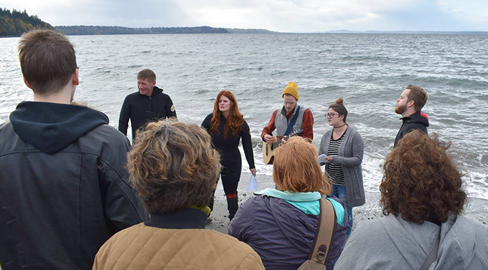 baptism at Richmond Beach