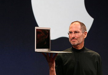 Image link to article: Steve Jobs as preacher
