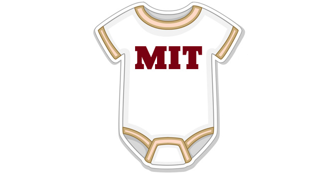 MIT (Massachusetts Institute of Technology) infant onesie