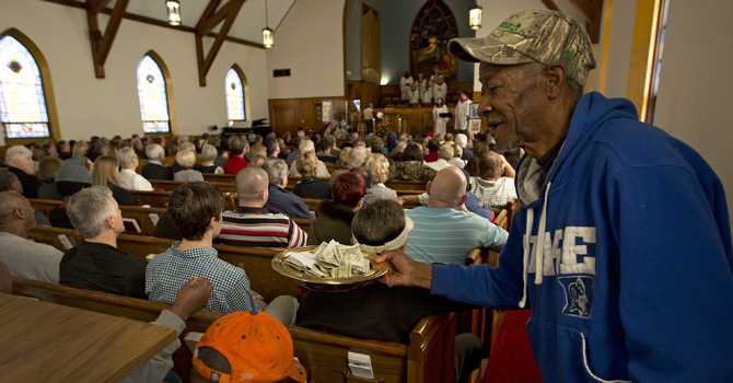 Image link to article:  The joy and mess of incarnational ministry at Triune Mercy Center
