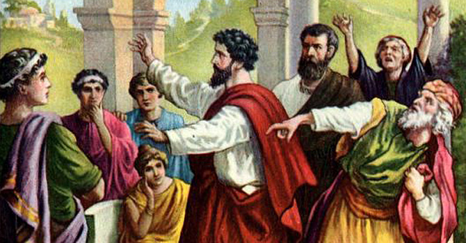 Paul stirs up Antioch