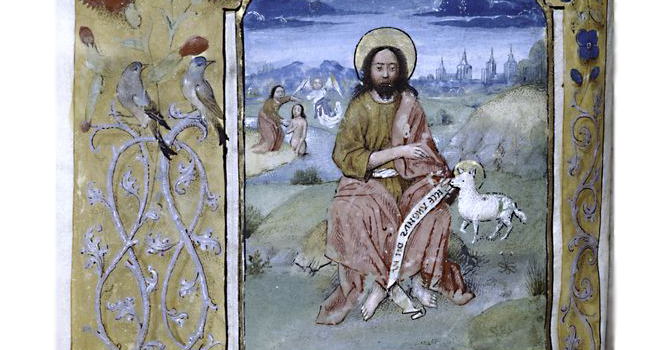 Image link to article: Christine Hribar: John the Baptist, my companion and foil