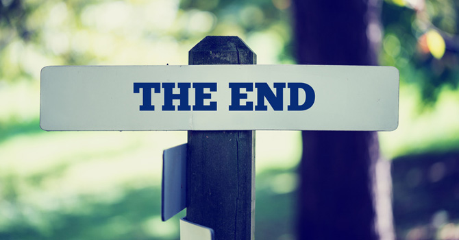 Image link to article: ‘The end’