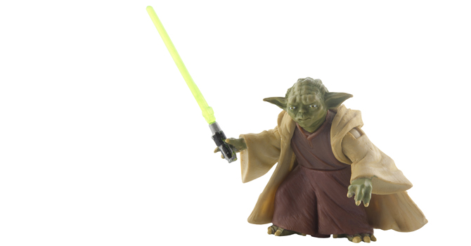 Yoda action figure